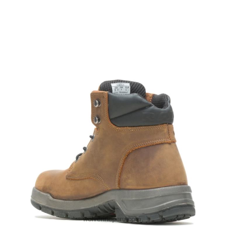 hombres L24N109 Wolverine marrón colección ram trucks - bota de trabajo con punta de seguridad tradesman - Imagen 3