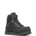 hombres L24N10 Wolverine negro botas de trabajo hellcat ultraspring moc toe wedge 6" carbonmax - Imagen 2