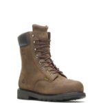 hombres L24N111 Wolverine marrón bota de trabajo impermeable con punta de acero 8 mckay - Imagen 2