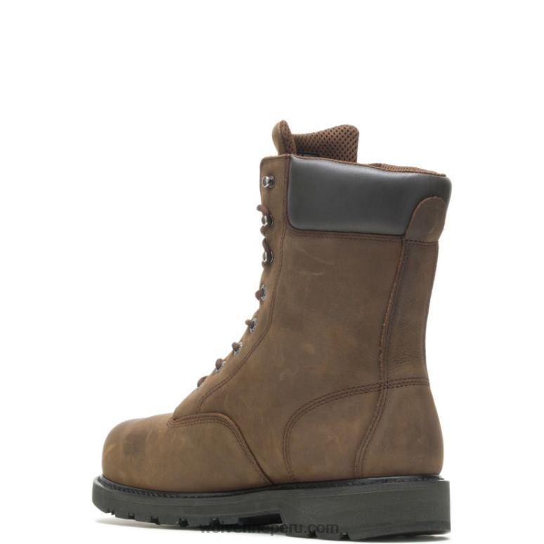 hombres L24N111 Wolverine marrón bota de trabajo impermeable con punta de acero 8 mckay - Imagen 3