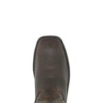hombres L24N116 Wolverine marrón oscuro/óxido botas de agua con puntera cuadrada y puntera de acero rancher - Imagen 5