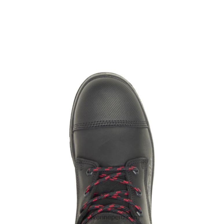 hombres L24N119 Wolverine negro/rojo colección ram trucks - botas de trabajo rebeldes con punta de seguridad - Imagen 5