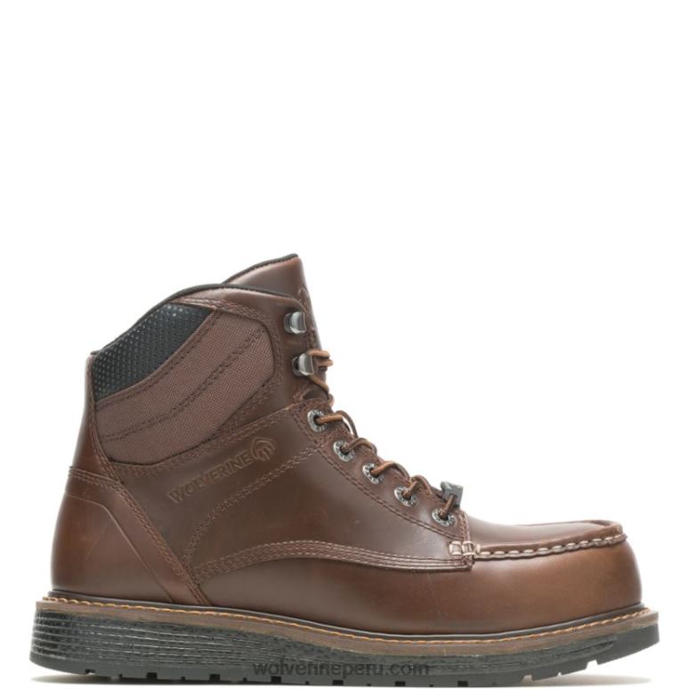 hombres L24N11 Wolverine túnica de monjes botas de trabajo hellcat ultraspring moc toe wedge 6" carbonmax - Imagen 1