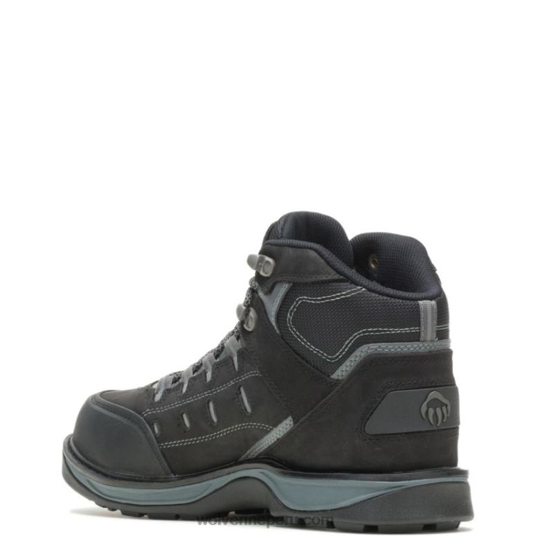 hombres L24N123 Wolverine Gris oscuro bota de trabajo impermeable carbonmax edge lx epx - Imagen 3