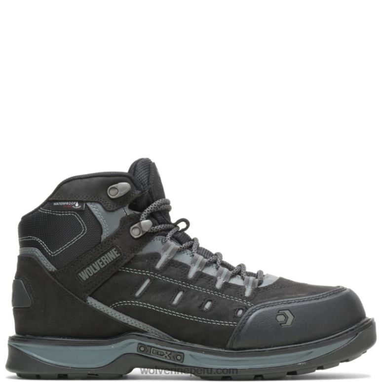 hombres L24N123 Wolverine Gris oscuro bota de trabajo impermeable carbonmax edge lx epx - Imagen 1
