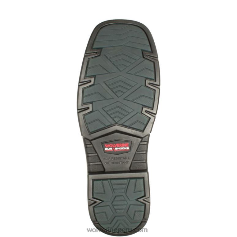 hombres L24N125 Wolverine maní/rojo botas de trabajo rancher durashocks carbonmax wellington - Imagen 4