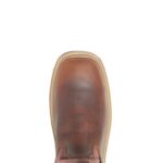 hombres L24N125 Wolverine maní/rojo botas de trabajo rancher durashocks carbonmax wellington - Imagen 5