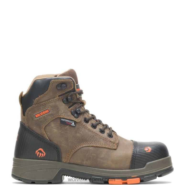 hombres L24N132 Wolverine chispas de chocolate bota impermeable carbonmax 6" blade lx - Imagen 1