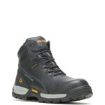 hombres L24N142 Wolverine negro Bota de trabajo de 6" con puntera compuesta reflectante e impermeable para asfalto - Imagen 2