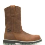 hombres L24N144 Wolverine sudán marrón bota de trabajo wellington con punta de acero floorhand lx