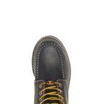 hombres L24N146 Wolverine blanco negro bota de trabajo i-90 durashocks moc-toe carbonmax 6" - Imagen 5