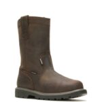 hombres L24N150 Wolverine marron oscuro bota de trabajo wellington con puntera de acero met-guard Floorhand - Imagen 2