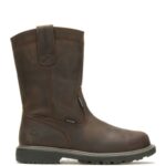 hombres L24N150 Wolverine marron oscuro bota de trabajo wellington con puntera de acero met-guard Floorhand