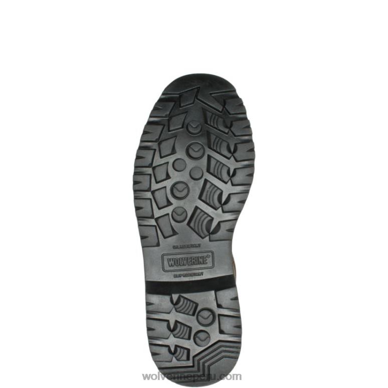 hombres L24N150 Wolverine marron oscuro bota de trabajo wellington con puntera de acero met-guard Floorhand - Imagen 4