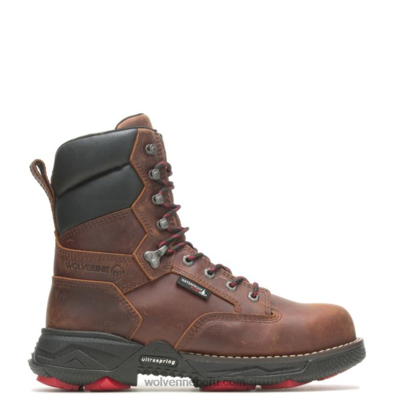 hombres L24N152 Wolverine maní botas de trabajo hellcat fuse durashocks ultraspring 8" carbonmax - Imagen 1