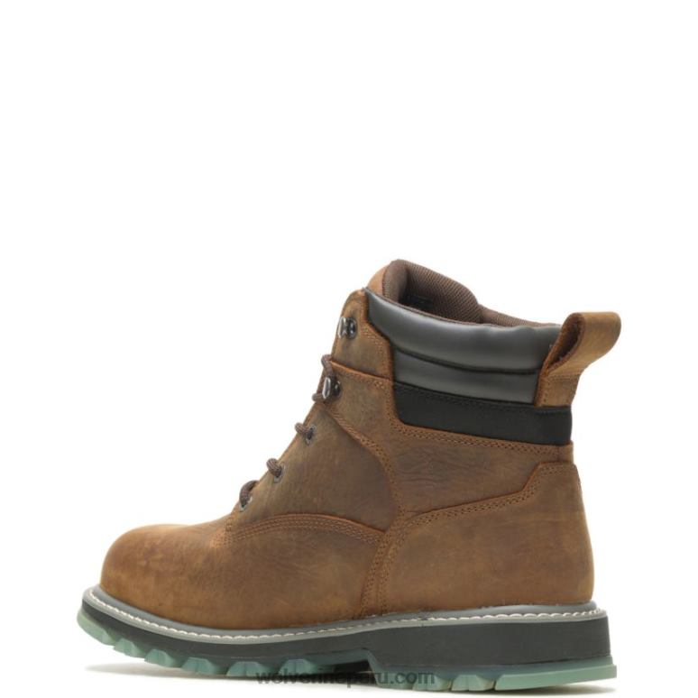 hombres L24N158 Wolverine sudán marrón bota de trabajo floorhand lx 6" - Imagen 3