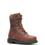 hombres L24N164 Wolverine marrón bota de trabajo tremor durashocks de 8" - Imagen 2