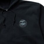hombres L24N167 Wolverine negro sudadera con capucha de la colección de estudiosos de metallica - Imagen 3