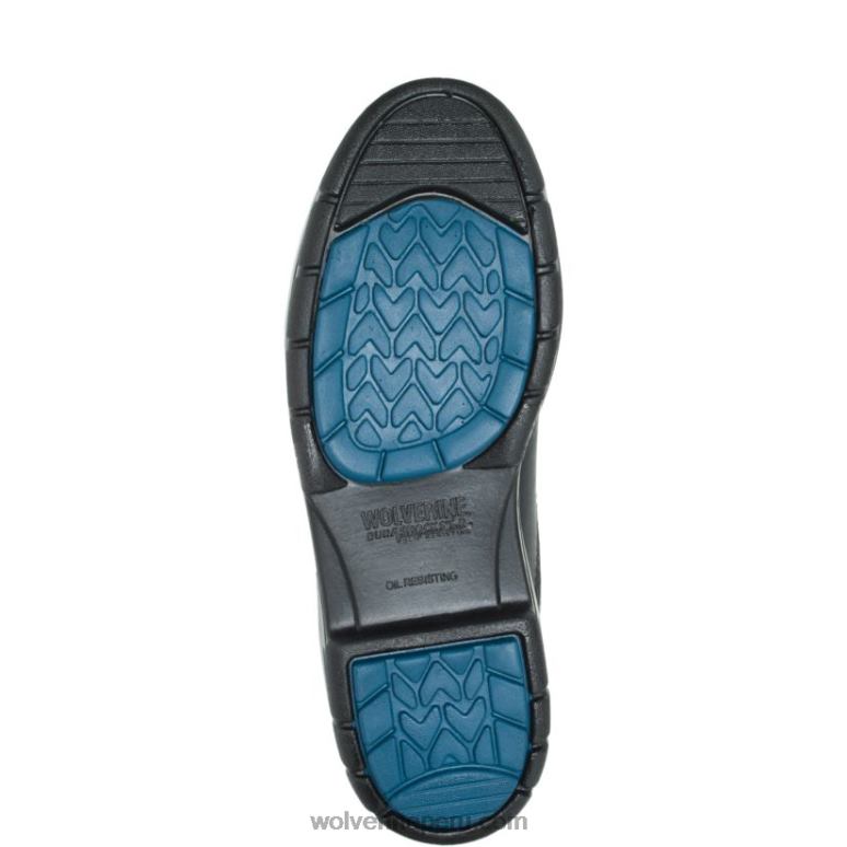 hombres L24N169 Wolverine negro bota de trabajo durashocks sr de fijación directa forrada de 6" - Imagen 4