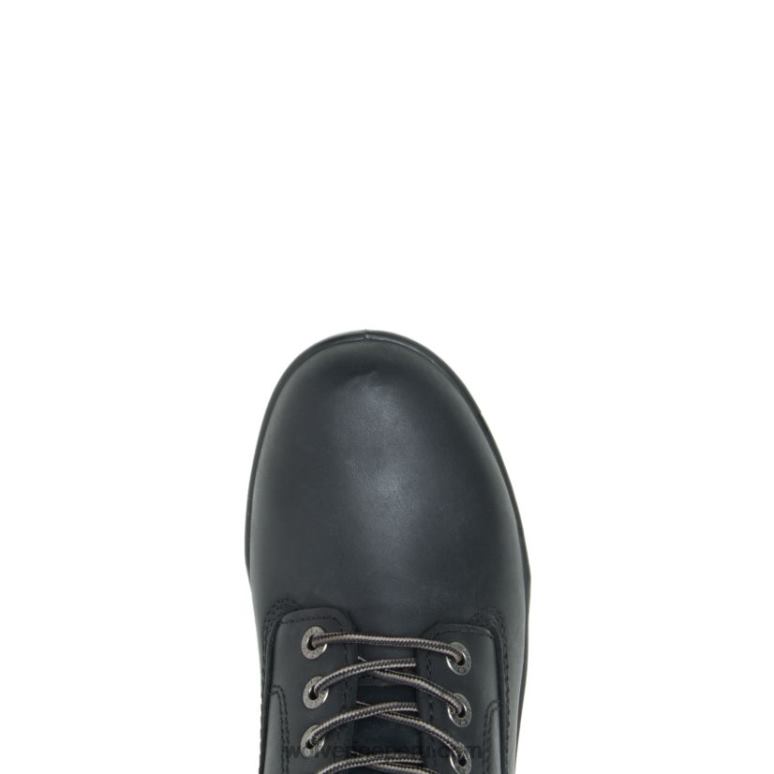 hombres L24N169 Wolverine negro bota de trabajo durashocks sr de fijación directa forrada de 6" - Imagen 5