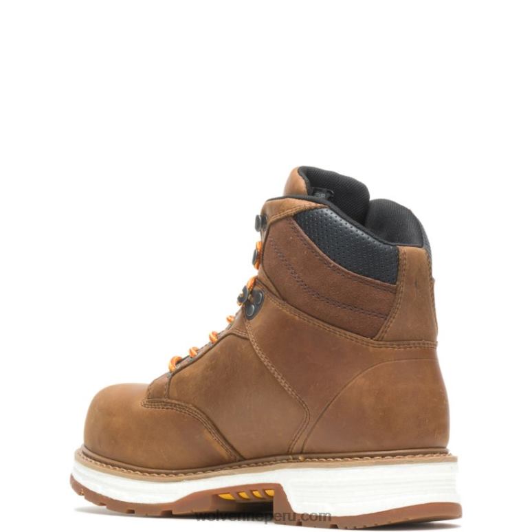 hombres L24N16 Wolverine cera de abejas botas de trabajo hellcat ultraspring 6" carbonmax - Imagen 3