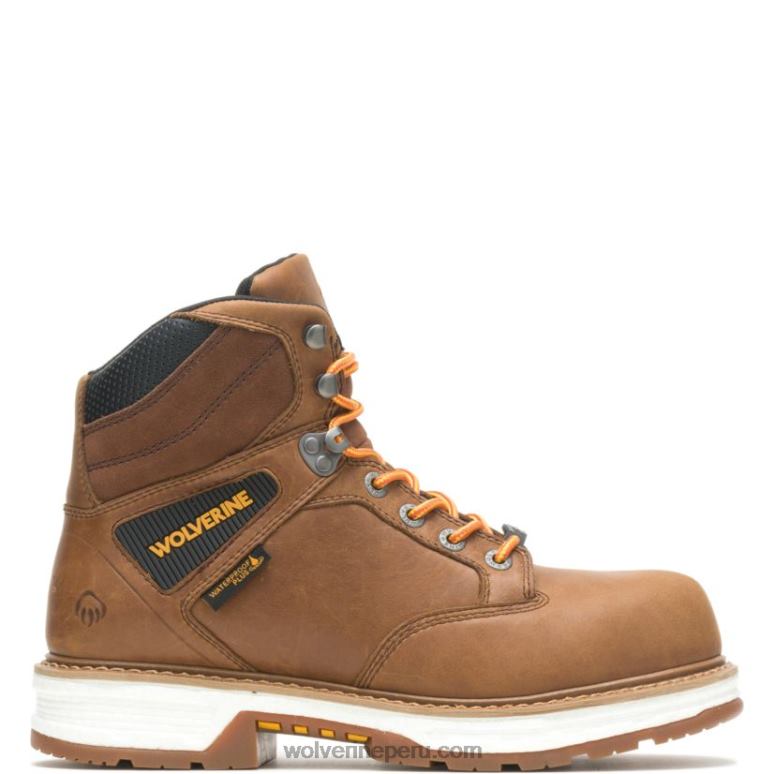 hombres L24N16 Wolverine cera de abejas botas de trabajo hellcat ultraspring 6" carbonmax - Imagen 1
