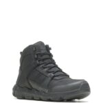 hombres L24N179 Wolverine negro bota de trabajo rev ultraspring durashocks con ventilación - Imagen 2