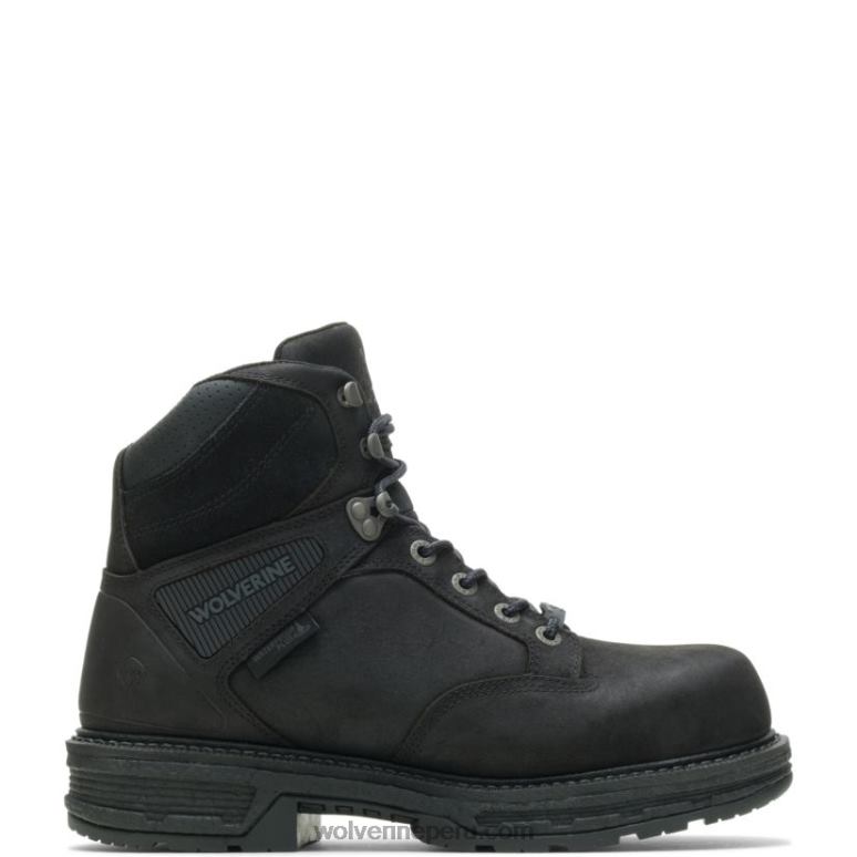 hombres L24N17 Wolverine negro botas de trabajo hellcat ultraspring 6" carbonmax - Imagen 1