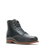 hombres L24N193 Wolverine negro Bota original de 1000 millas con punta lisa - Imagen 3