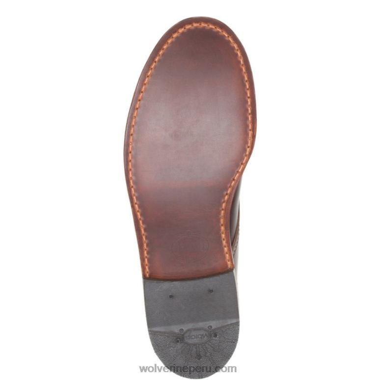 hombres L24N194 Wolverine marrón Bota original de 1000 millas con punta lisa - Imagen 5