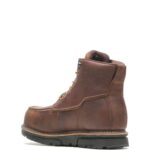 hombres L24N195 Wolverine marrón bota de trabajo i-90 durashocks moc-toe 6" - Imagen 3