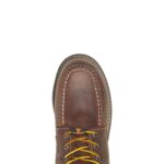 hombres L24N195 Wolverine marrón bota de trabajo i-90 durashocks moc-toe 6" - Imagen 5