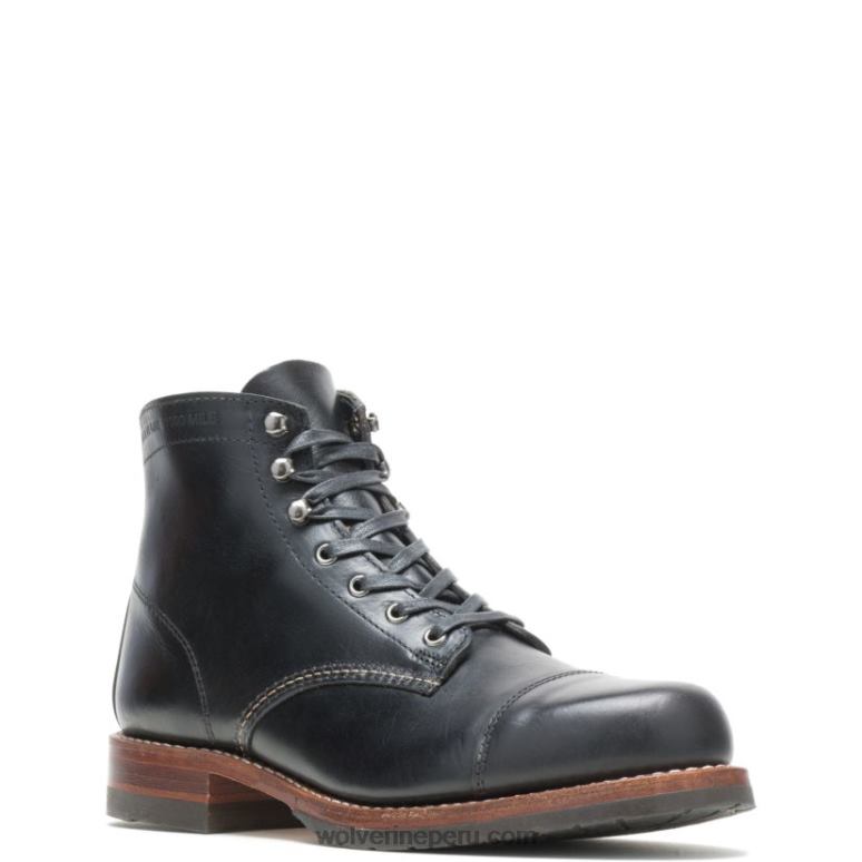 hombres L24N197 Wolverine negro Bota clásica con puntera de 1000 millas - Imagen 2