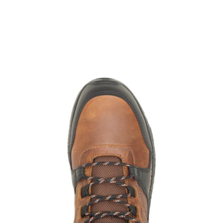 hombres L24N19 Wolverine tabaco bota de trabajo rev ultraspring durashocks vent carbonmax - Imagen 5