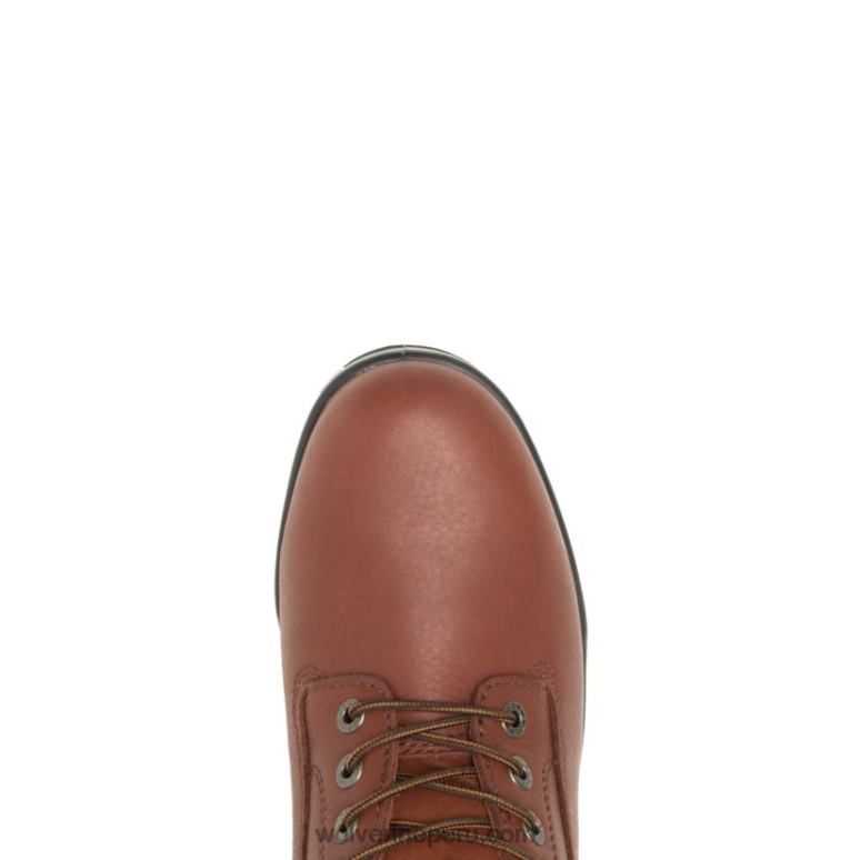 hombres L24N1 Wolverine marrón bota de trabajo durashocks sr con puntera de acero y fijación directa de 6" - Imagen 5