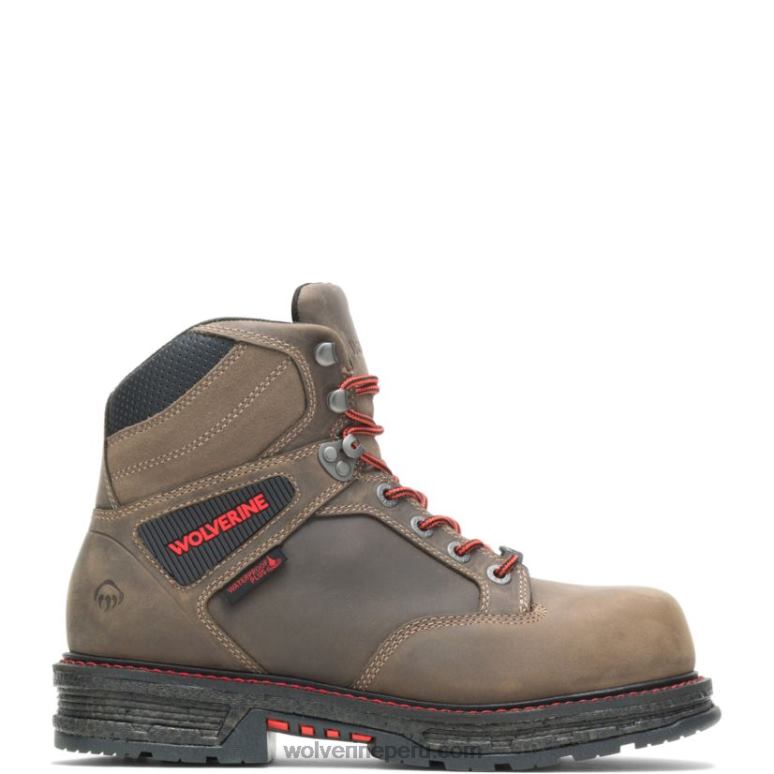 hombres L24N214 Wolverine grava Bota de trabajo Hellcat Ultraspring de 6" - Imagen 1