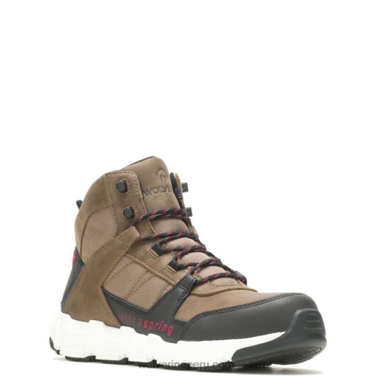 hombres L24N21 Wolverine grava bota de trabajo rev ultraspring durashocks vent carbonmax - Imagen 2