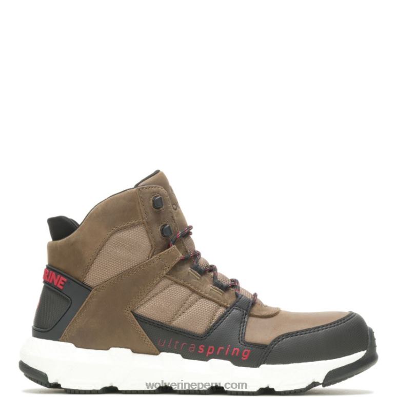 hombres L24N21 Wolverine grava bota de trabajo rev ultraspring durashocks vent carbonmax - Imagen 1