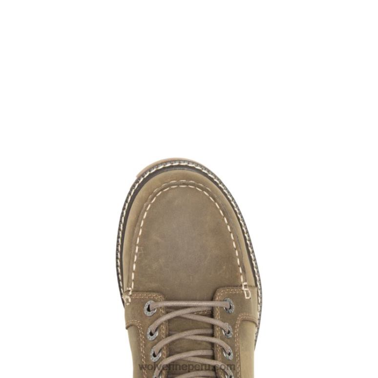 hombres L24N222 Wolverine grava Hellcat ultraspring moc toe cuña 6" bota - Imagen 5