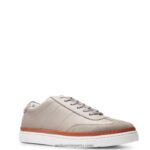 hombres L24N225 Wolverine cuero gris/gamuza gris tenis blvd court - Imagen 5