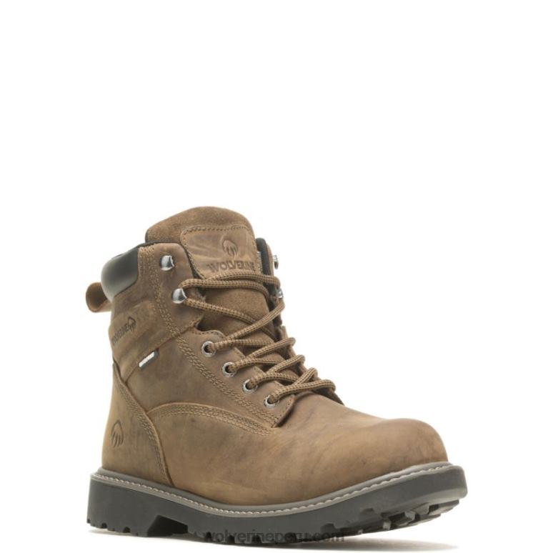 hombres L24N226 Wolverine grava Bota de trabajo con punta blanda de 6" con aislamiento para piso - Imagen 2