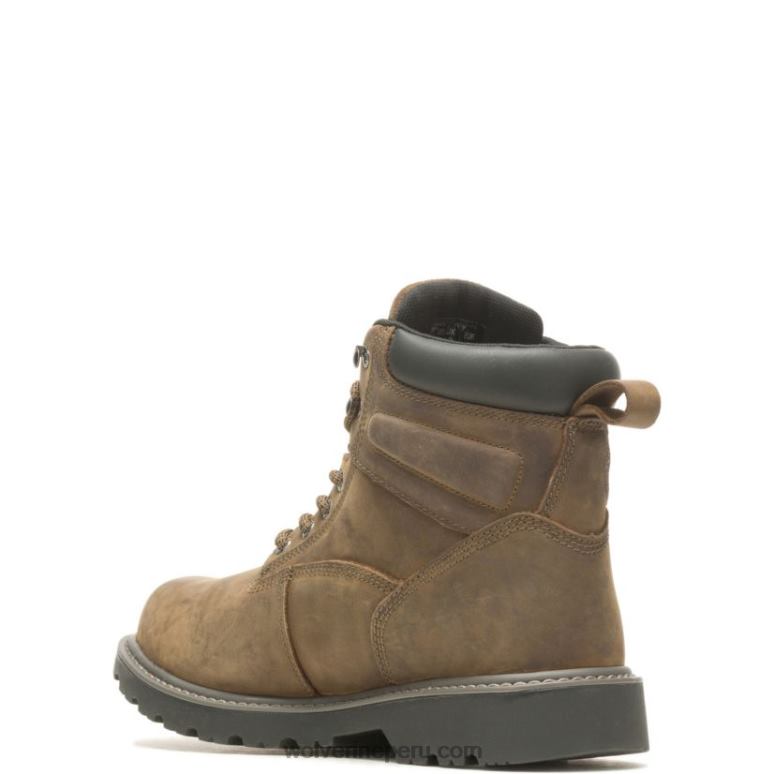 hombres L24N226 Wolverine grava Bota de trabajo con punta blanda de 6" con aislamiento para piso - Imagen 3