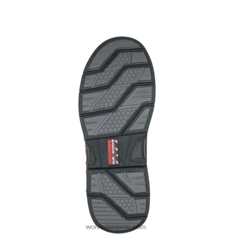 hombres L24N228 Wolverine maní bota de trabajo resistente al agua raider durashocks 8" met-guard - Imagen 4