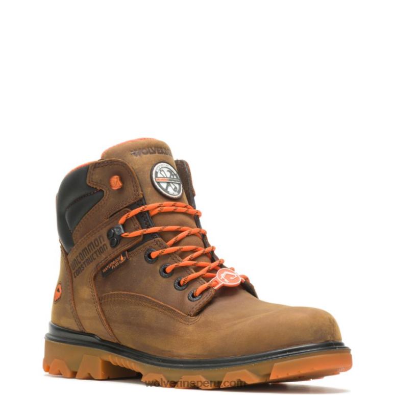 hombres L24N229 Wolverine sudán marrón bota de trabajo uncommon construction collection i-90 epx carbonmax - Imagen 2