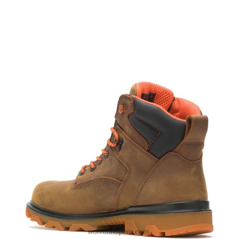 hombres L24N229 Wolverine sudán marrón bota de trabajo uncommon construction collection i-90 epx carbonmax - Imagen 3