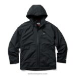 hombres L24N246 Wolverine negro chubasquero i-90 con forro de sherpa