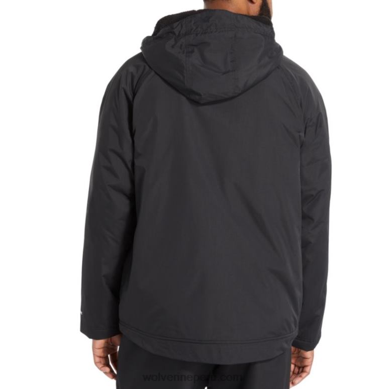 hombres L24N246 Wolverine negro chubasquero i-90 con forro de sherpa - Imagen 4