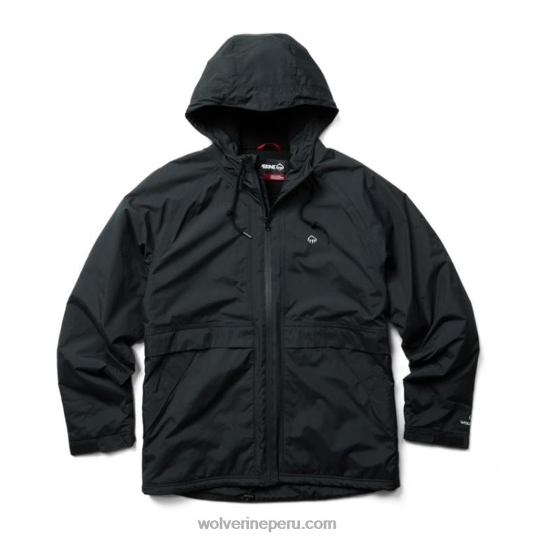 hombres L24N246 Wolverine negro chubasquero i-90 con forro de sherpa - Imagen 1