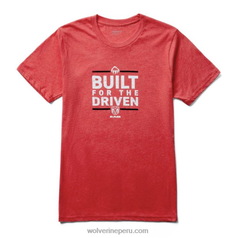 hombres L24N247 Wolverine brezo rojo colección ram trucks: diseñada para la camiseta de manga corta conducida - Imagen 1