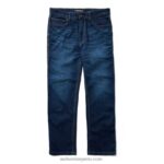 hombres L24N261 Wolverine Denim oscuro denim elástico fr